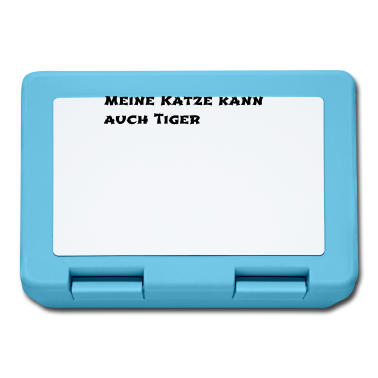 Katzen Brotdose - katze - meine Katze kann auch Tiger