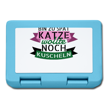 Katzen Brotdose - katze - Katze wollte kuscheln