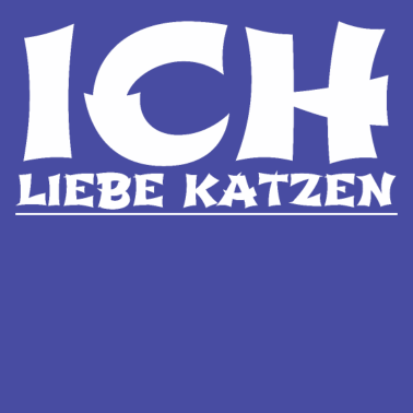 Motiv katze - Ich liebe Katzen
