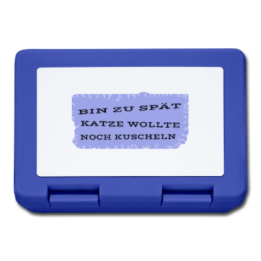 Katzen Brotdose - katze - Katze wollte kuscheln