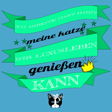 Motiv katze - Luxusleben einer Katze