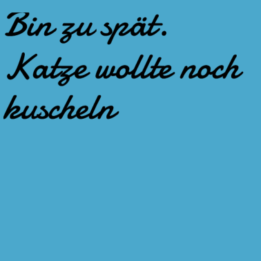 Motiv katze - Katze wollte kuscheln