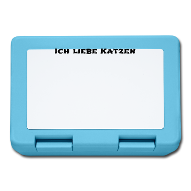 Katzen Brotdose - katze - Ich liebe Katzen