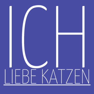 Motiv katze - Ich liebe Katzen