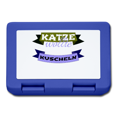 Katzen Brotdose - katze - Katze wollte kuscheln