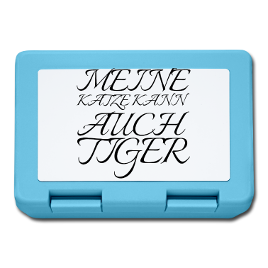 Katzen Brotdose - katze - meine Katze kann auch Tiger