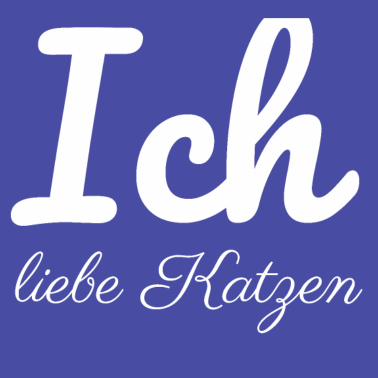 Motiv katze - Ich liebe Katzen