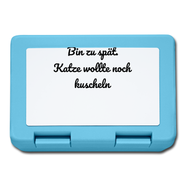 Katzen Brotdose - katze - Katze wollte kuscheln