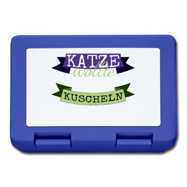 Katzen Brotdose - katze - Katze wollte kuscheln