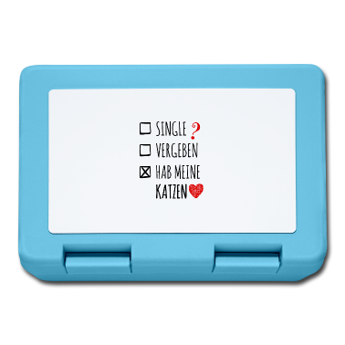 Katzen Brotdose - Hab meine Katzen