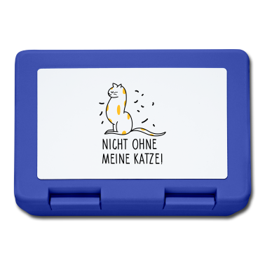 Katzen Brotdose - Nicht ohne meine Katze