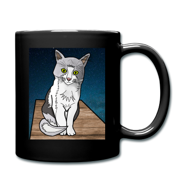 Katzen Tasse - Katze im Weltraum