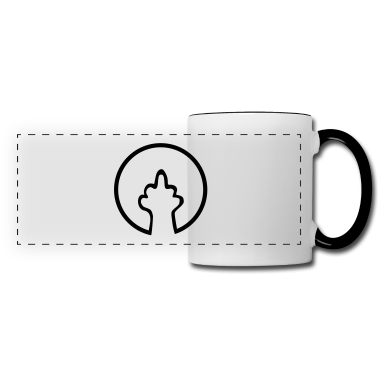 Katzen Tasse - Original Mittelfinger der Katze Nö, Nein, Nope