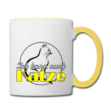 Katzen Tasse - Katze Tier Haustier Spruch Tierfreund