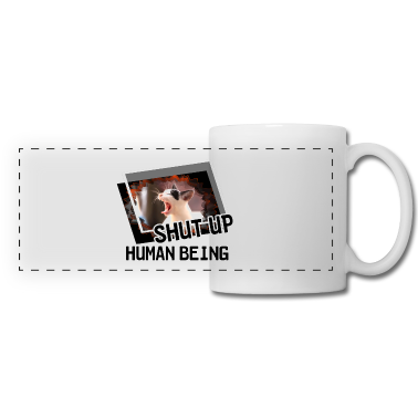 Katzen Tasse - Shut Up, Human Being Katze Tier Haustier Geschenk