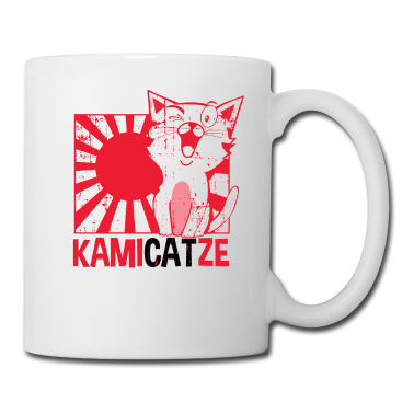 Katzen Tasse - Kamikaze Kami Kate