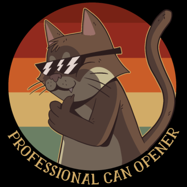 Motiv Katze Professioneller Dosenöffner