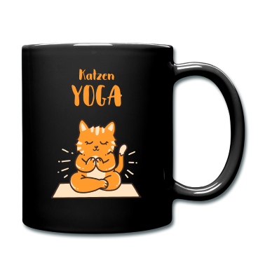 Katzen Tasse - Yoga Katze
