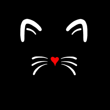 Motiv Katze Gesicht niedlich