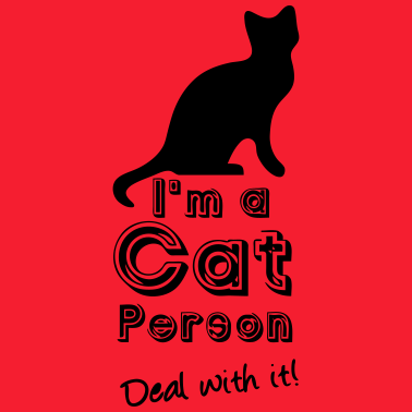 Motiv Cat Person Katze Haustier Tier lustig Geschenk