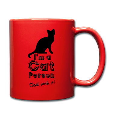 Katzen Tasse - Cat Person Katze Haustier Tier lustig Geschenk