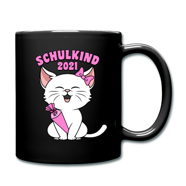 Katzen Tasse - Schulkind 2021 Katze Einschulung Schulanfang