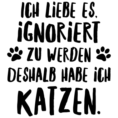 Motiv Katzen ignorieren mich
