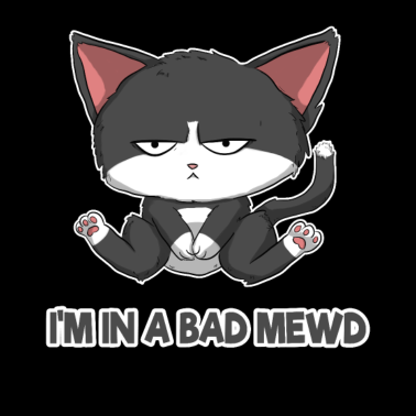 Motiv Morgenmuffel Katze