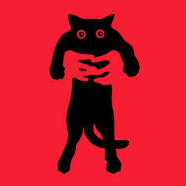 Motiv schwarze Katze