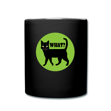 Katzen Tasse - Schwarze Katze