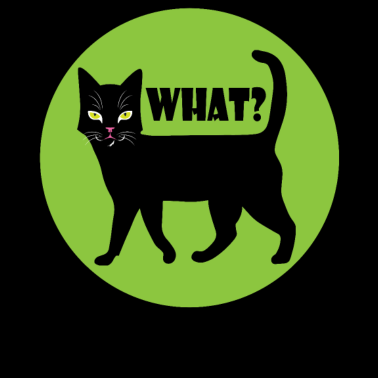 Motiv Schwarze Katze