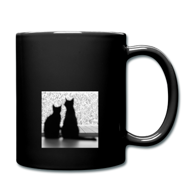 Katzen Tasse - Weiße Welt