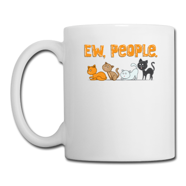 Katzen Tasse - Katze Menschen Katzen Menschenhass Lustig Geschenk