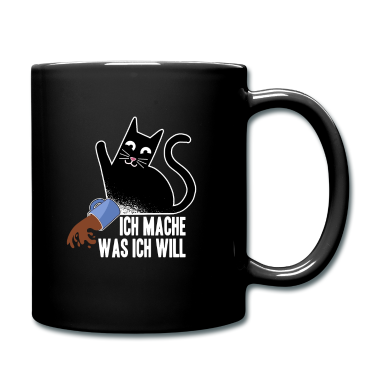 Katzen Tasse - Ich mache was ich will Katze Katzen lustig Spruch