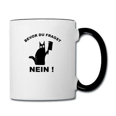 Katzen Tasse - Lustige Katze lustiger Spruch als Geschenkidee