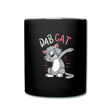 Katzen Tasse - Tupfen Katze - Tupfen Katze