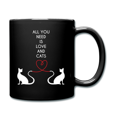 Katzen Tasse - Katze - Liebe - Katzen - Ich liebe meine Katze