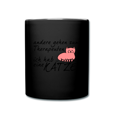 Katzen Tasse - Katze Therapeut