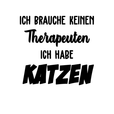 Motiv Katze Therapeut
