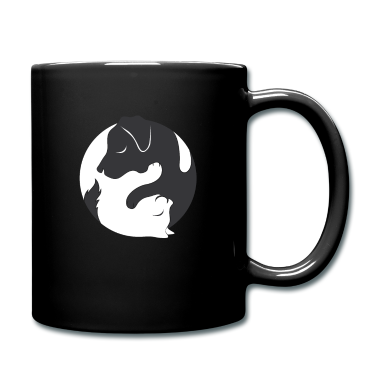 Katzen Tasse - Hund und Katz