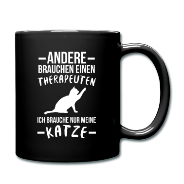 Katzen Tasse - Katze Therapeut Kater Mieze Geschenk