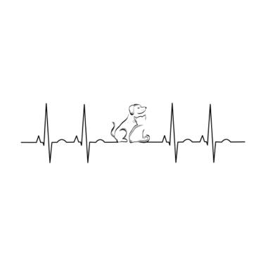 Motiv herzschlag Hund Katze