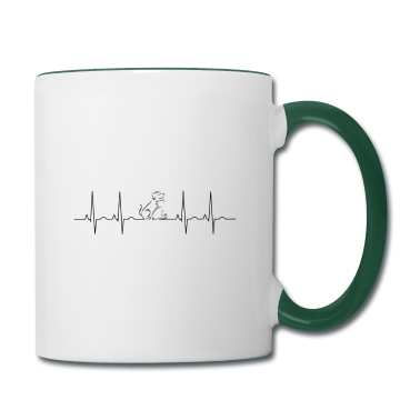 Katzen Tasse - herzschlag Hund Katze
