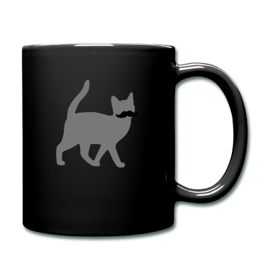 Katzen Tasse - Moustache Katze