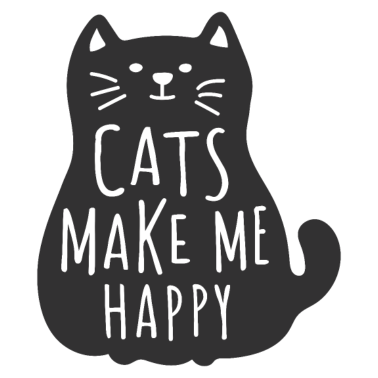Motiv Cats make me happy