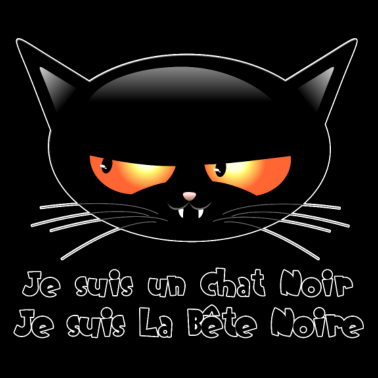 Motiv Schwarze Katze - oder das Biest