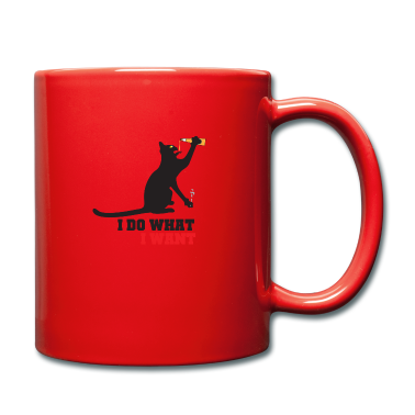 Katzen Tasse - I do what I want