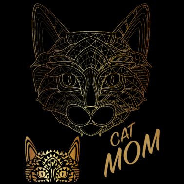 Motiv Cat Mom Katzen Mama Geschenk