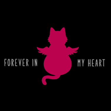 Motiv Katze Trauer Abschied Tod traurig Geschenk Engel