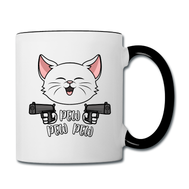 Katzen Tasse - Pew Pew Madafakas